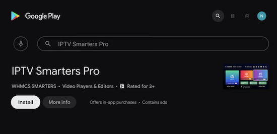 configuration de iptv smarters pro pas a pas