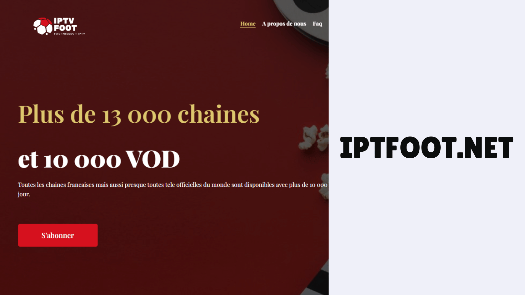 IPTVFOOT meilleur abonnement iptv pour flix iptv