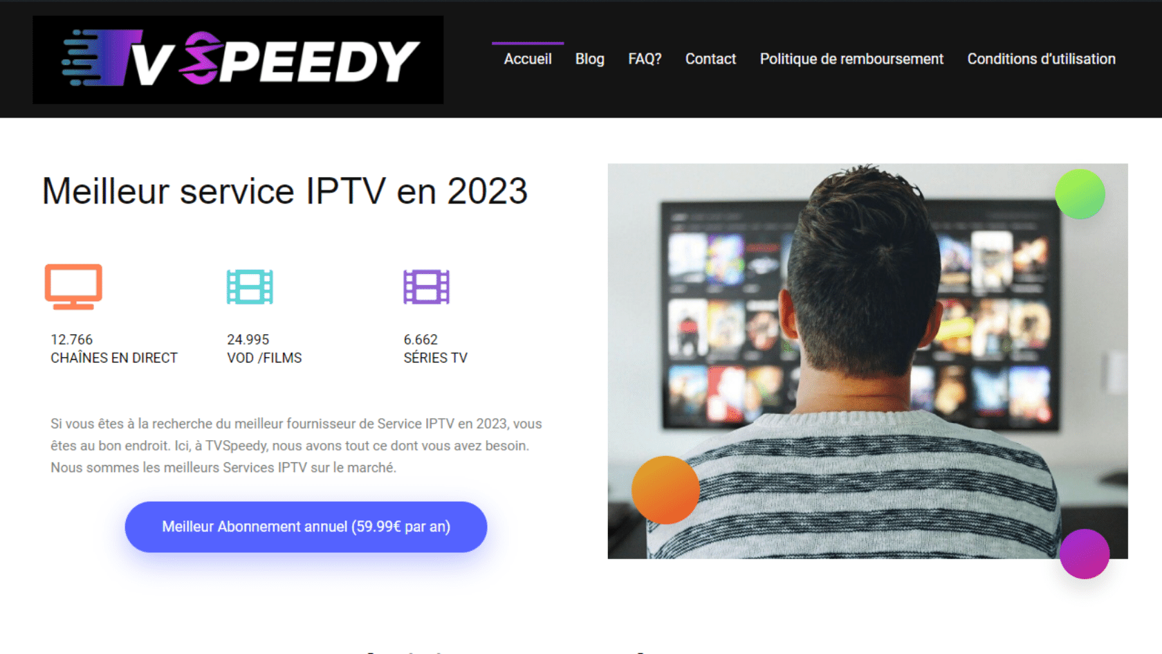 tvspeedy meilleurs abonnement iptv pour gse iptv